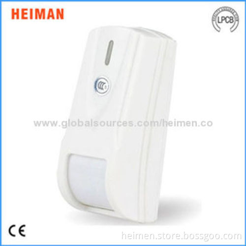 Wired Curtain PIR Motion Alarm, Anti-RF Interference, Fresnel Lens, Wall/Ceiling InstallationNew